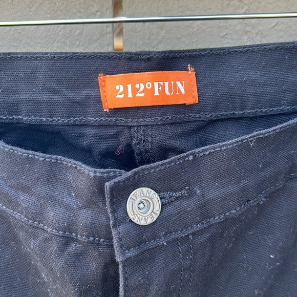 212 Degree Bondage Pants Punk Rock Cyber Punk Industrial Goth Cybergoth Chains - Picture 4 of 7